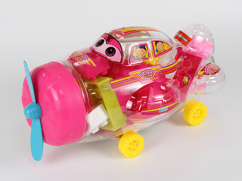 Girl Series-Airplane Intelligent Building Block