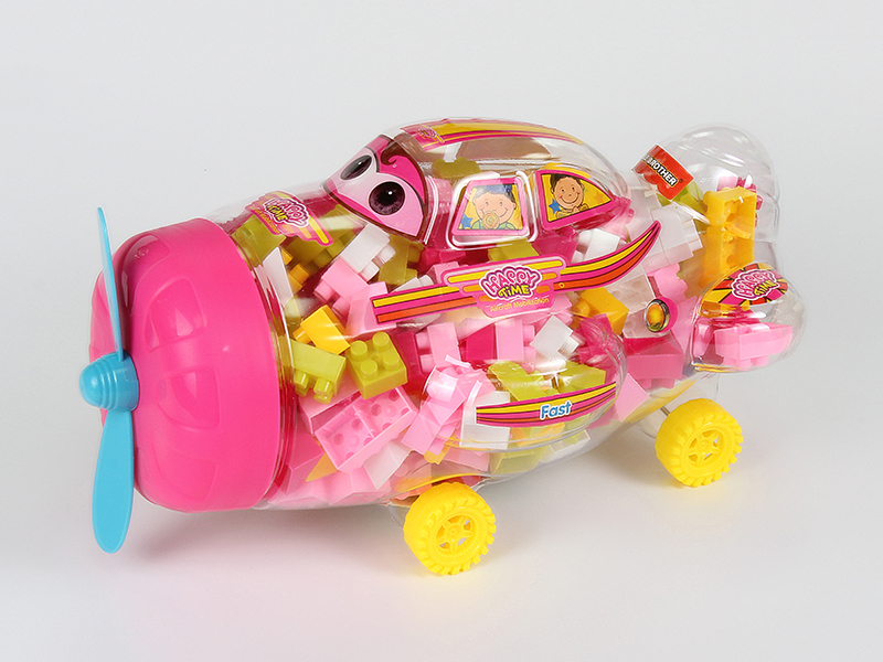 Girl Series-Airplane Intelligent Building Block