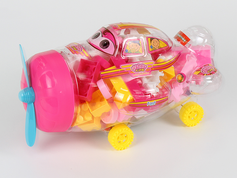 Girl Series-Airplane Intelligent Building Block