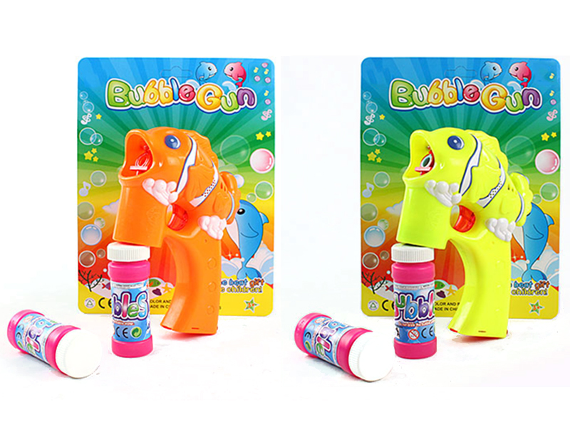 Solid Color  Bubble Gun With Light And Music