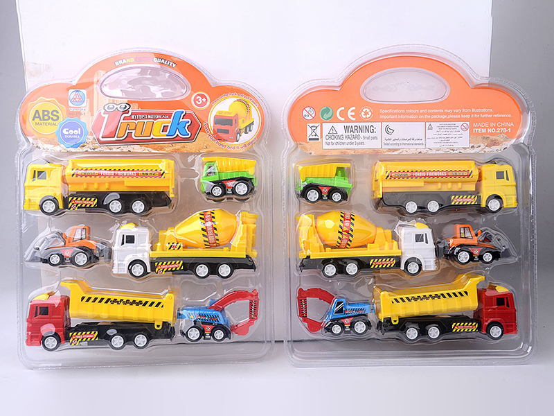 Pull Back Engineering Truck