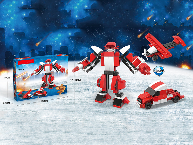 Building Block 3 In 1(137pcs)