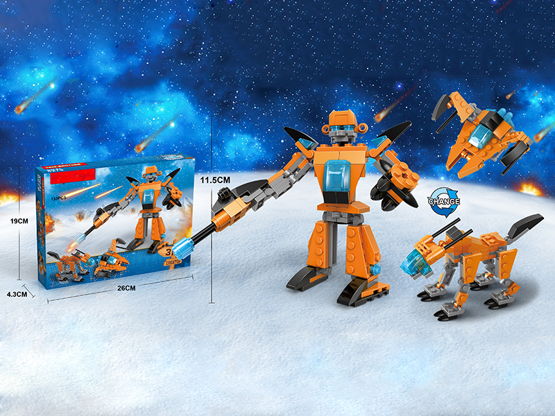 Building Block 3 In 1(133pcs)