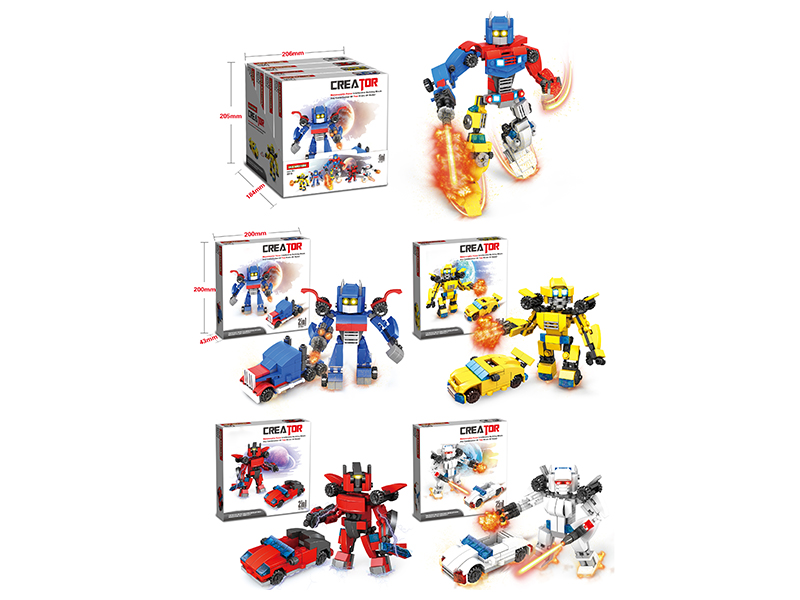 Transformers Building Block 4pcs