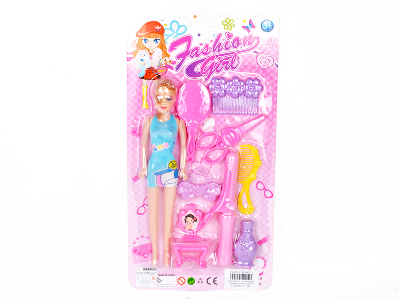 Barbie With Adornment Toys
