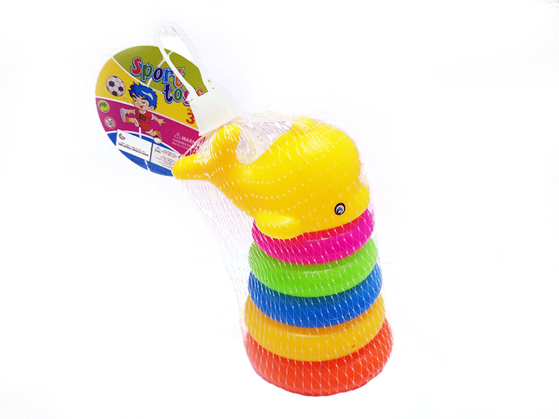 Whale 5 Layer Ferrule Rainbow Tower