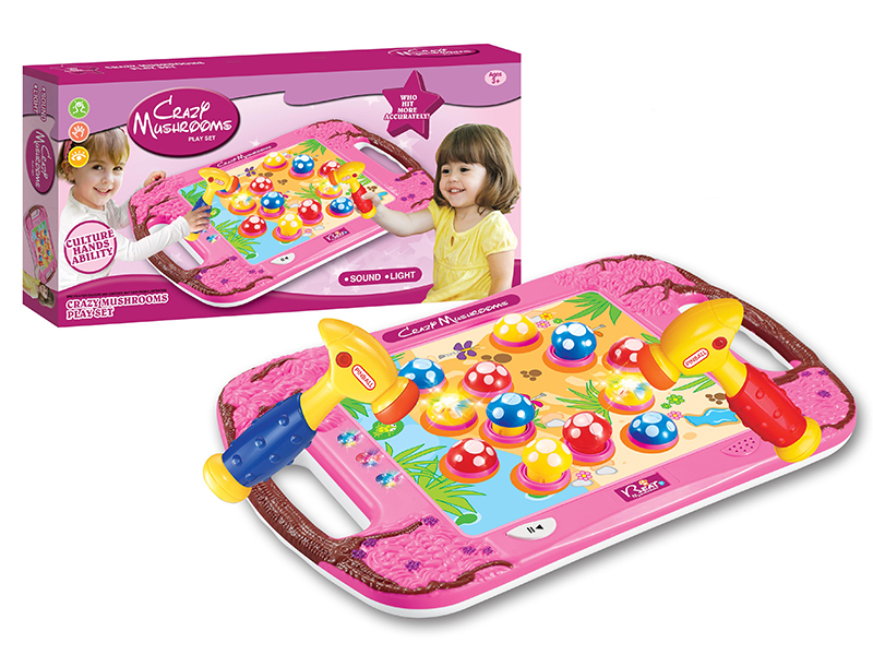 B/O Hammer Beat Mushroom With Music