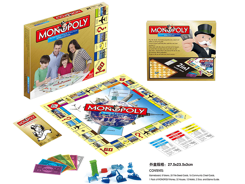 MONOPOLY 2 IN 1