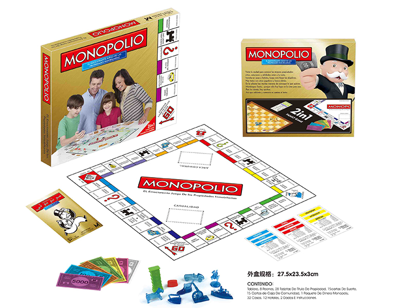 MONOPOLY 2 IN 1