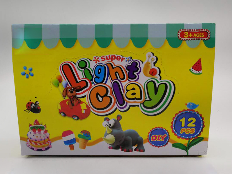 12 Color 20g Light Clay + Three Tools