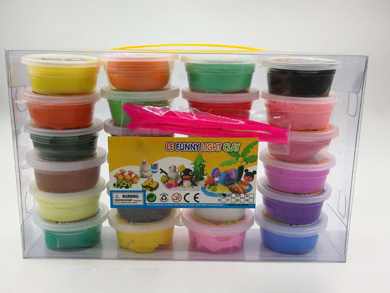 24 Color 20g Light Clay + Three Tools