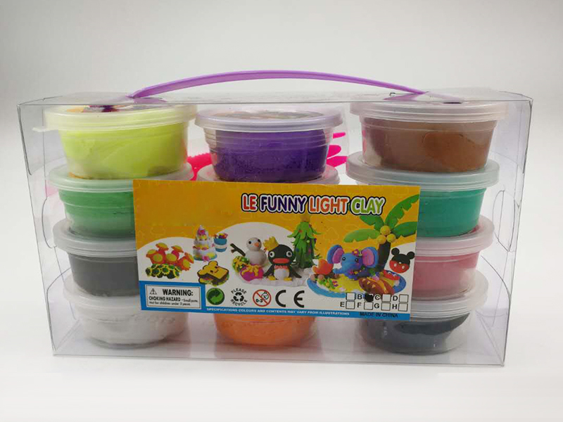 12 Color 20g Light Clay + Three Tools