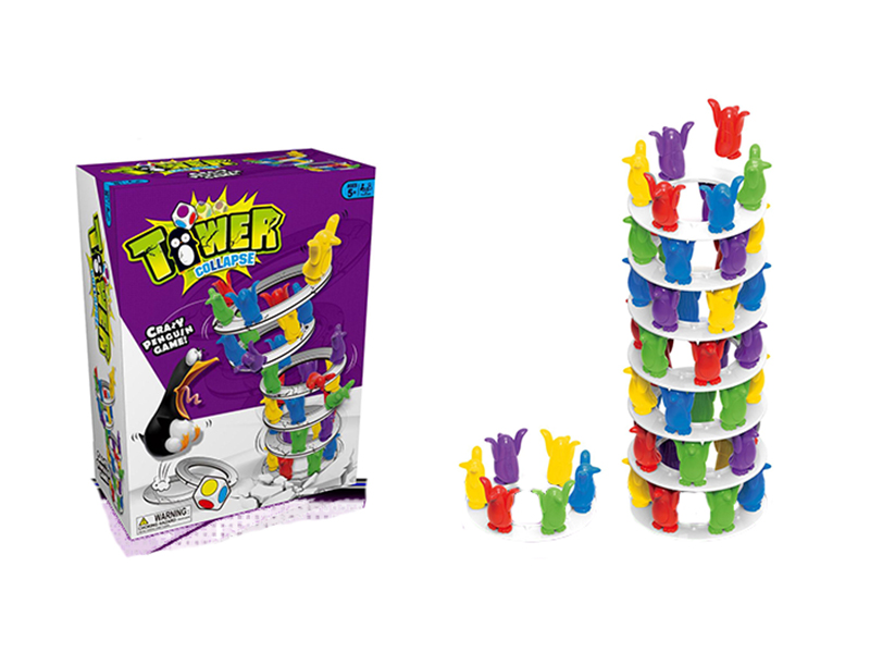 Penguin challenge tower