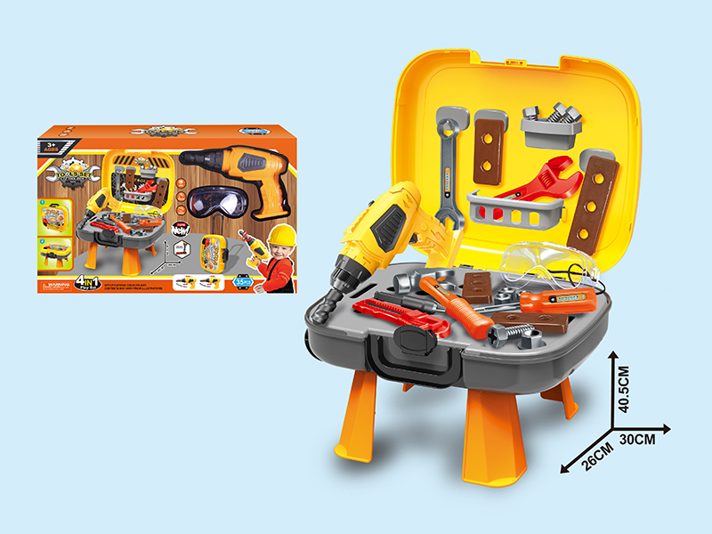 B/O 4-In-1 Tool Set 35PCS