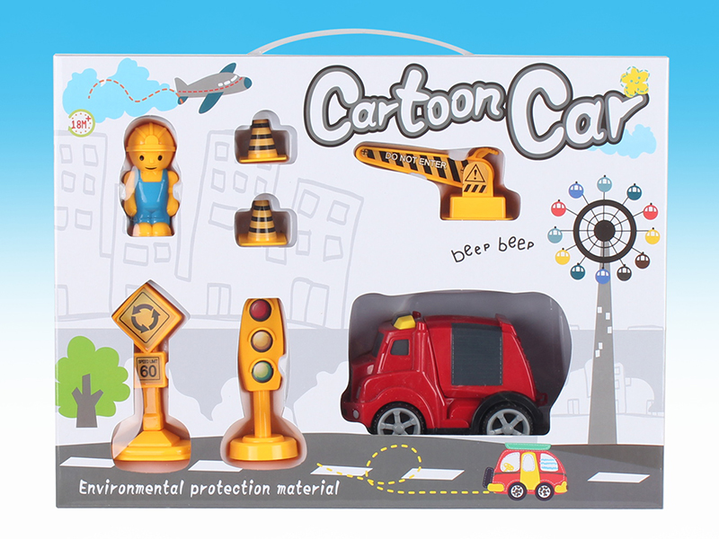 Friction Cartoon Set