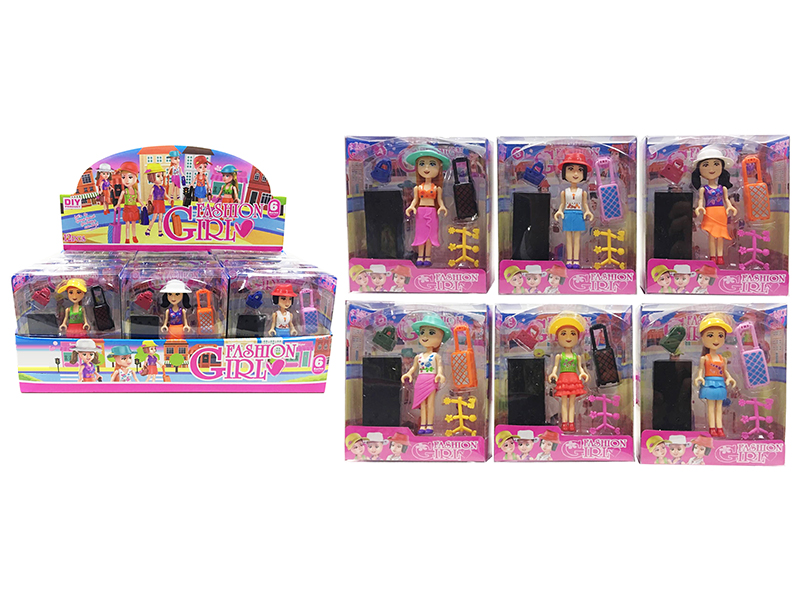 DIY-Fashionable Girl(6 Items Mixed)