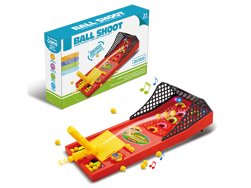 ball shoot game（with music and light）