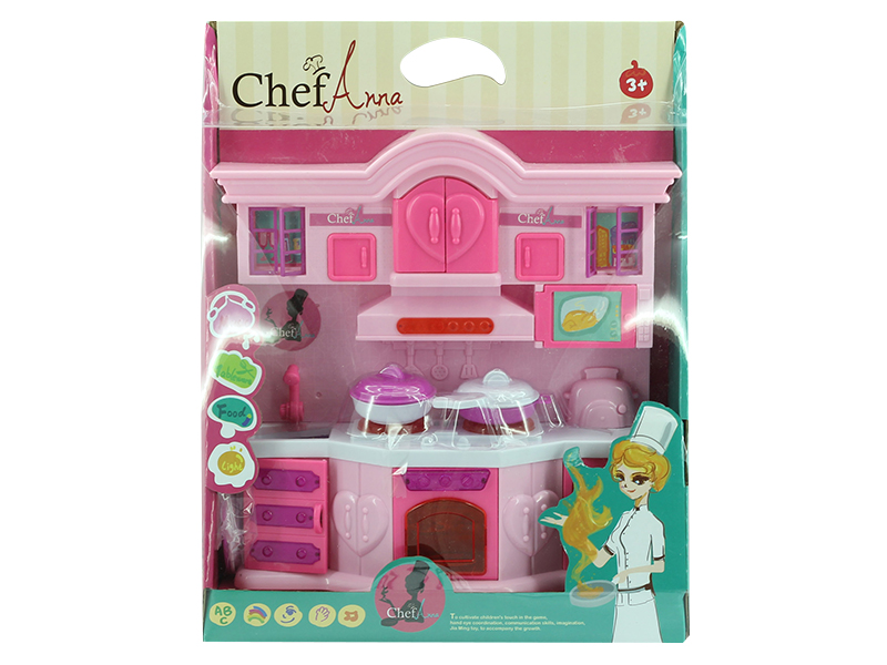 Tableware Table With Music(3 Lights)