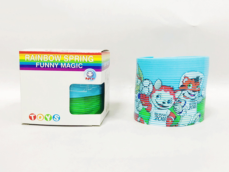 Football World Cup Mascot Rainbow Circle