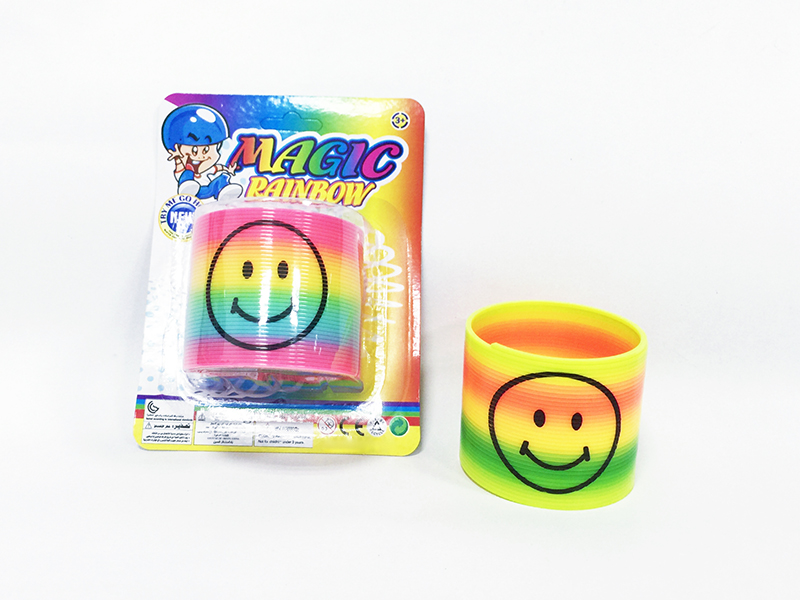 Smiling Face No.2 Rainbow Circle