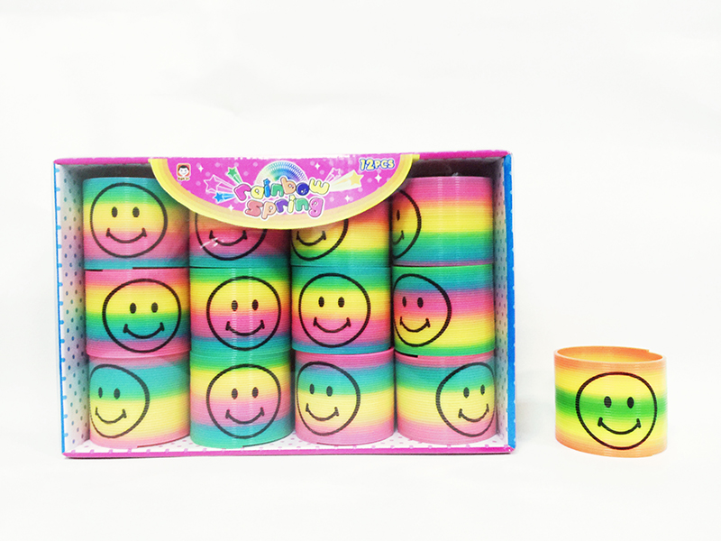 Smiling Face No.2 Rainbow Circle