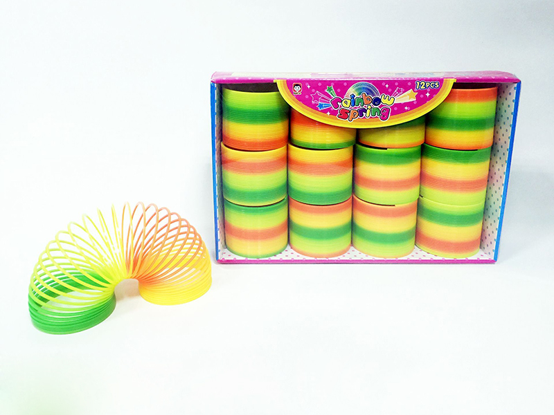 12PCS Spring Color Rainbow Circle