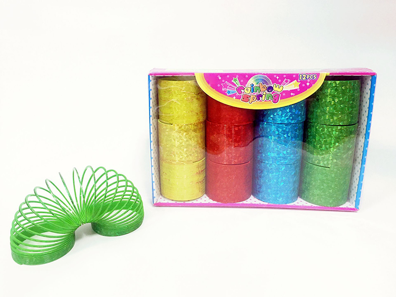 12pcs Laser Rainbow Circle