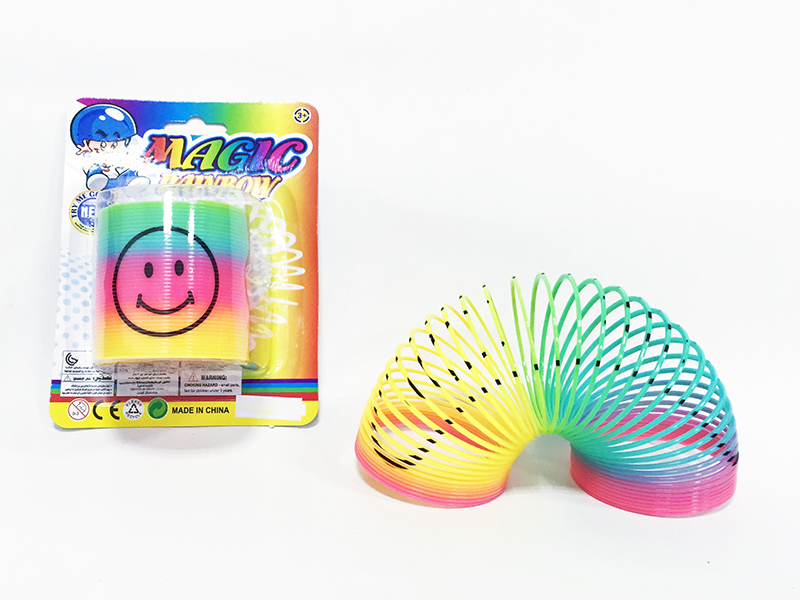 Smiling Face No.3 Rainbow Circle