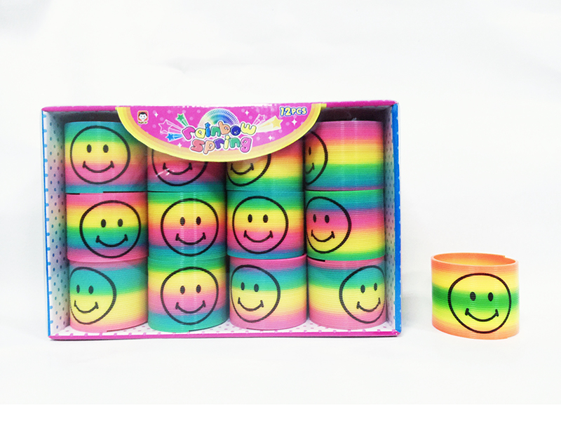 Smiling Face No.3 Rainbow Circle