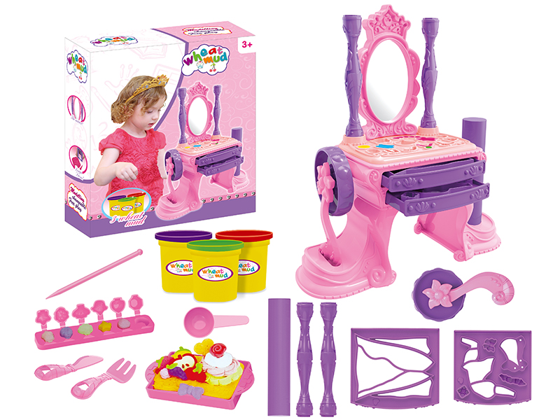 Dressing Table With Play Dough