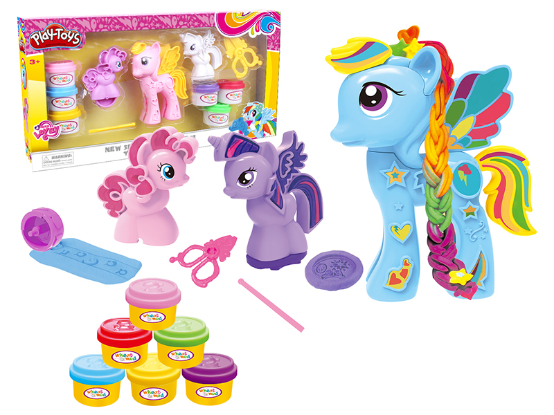 My Little Pony With Play Dough