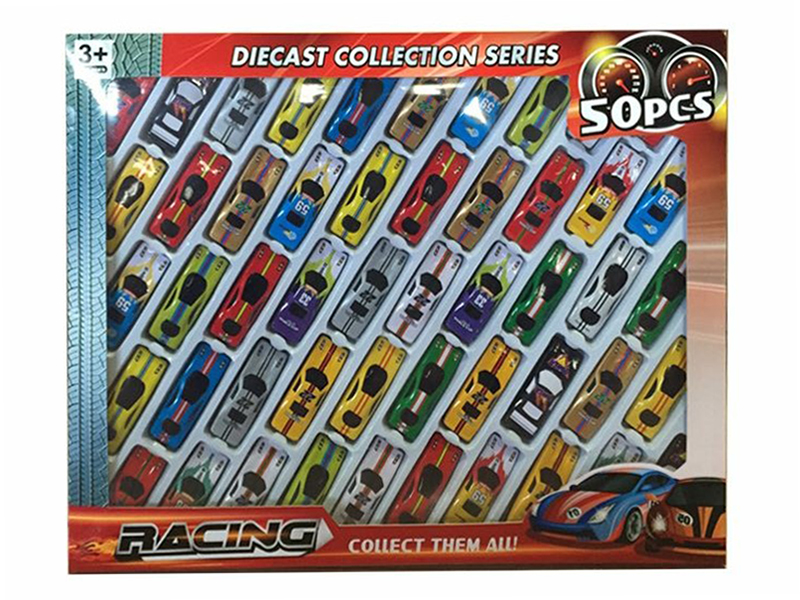 50PCS Slide Cars
