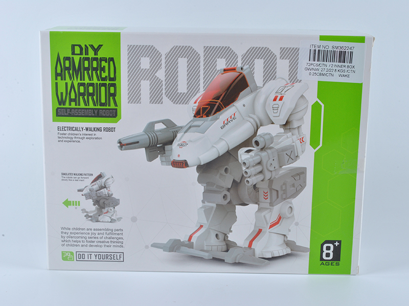 DIY Battery Operate Walking MechWarrior