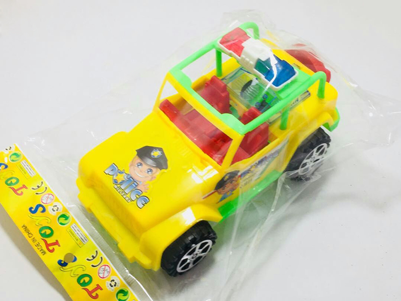 Friction Off-Road Police Car