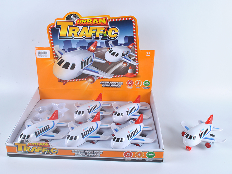 Friction Airplane With Light And Music