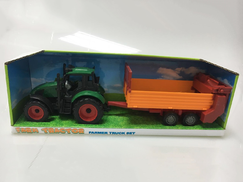 Friction Farm Tractor + Planter