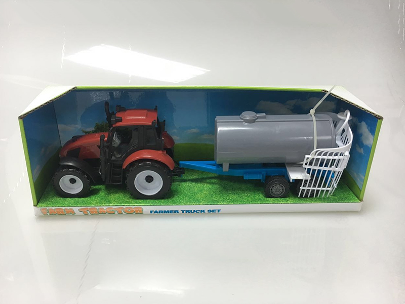 Friction Farm Tractor + Sprinkler