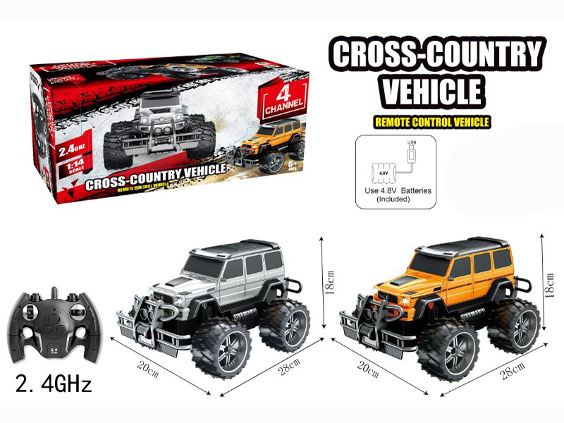 1:14 Benz 4CH Big Wheels Off-Road Vehicle