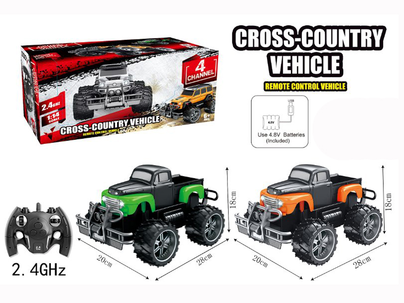 1:14 Ford 4CH Big Wheels Off-Road Vehicle