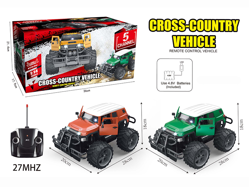 1:14 Toyota 5CH Big Wheels Off-Road Vehicle