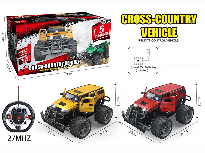 1:14 Hummer 5CH Big Wheels Off-Road Vehicle