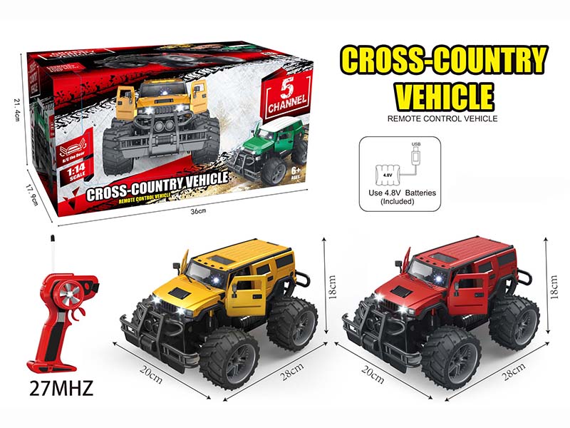 1:14 Hummer 5CH Big Wheels Off-Road Vehicle