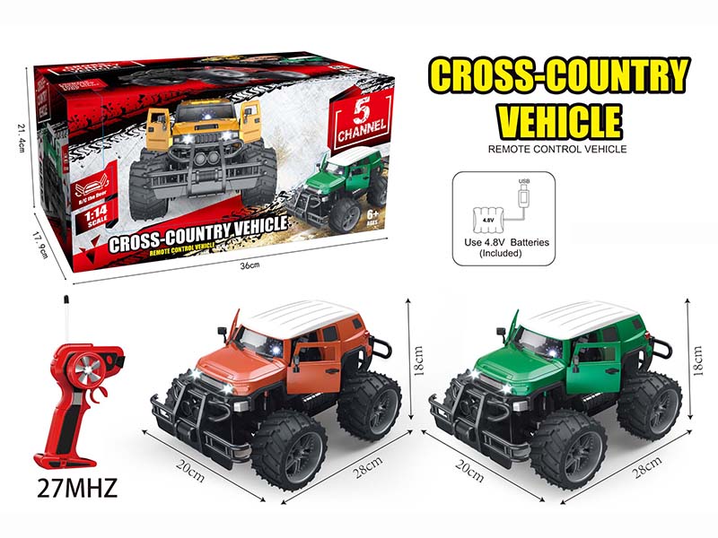 1:14 Toyota 5CH Big Wheels Off-Road Vehicle