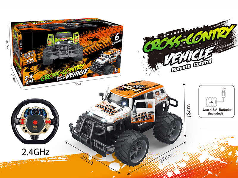 1:14 Toyota Graffiti 6CH Big Wheels Off-Road Vehicle