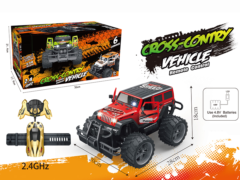 1:14 Wrangler Graffiti 7CH Big Wheels Off-Road Vehicle