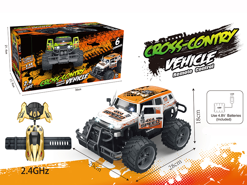 1:14 Toyota Graffiti 7CH Big Wheels Off-Road Vehicle