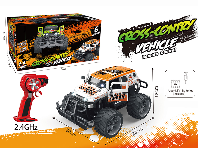 1:14 Toyota Graffiti 6CH Big Wheels Off-Road Vehicle