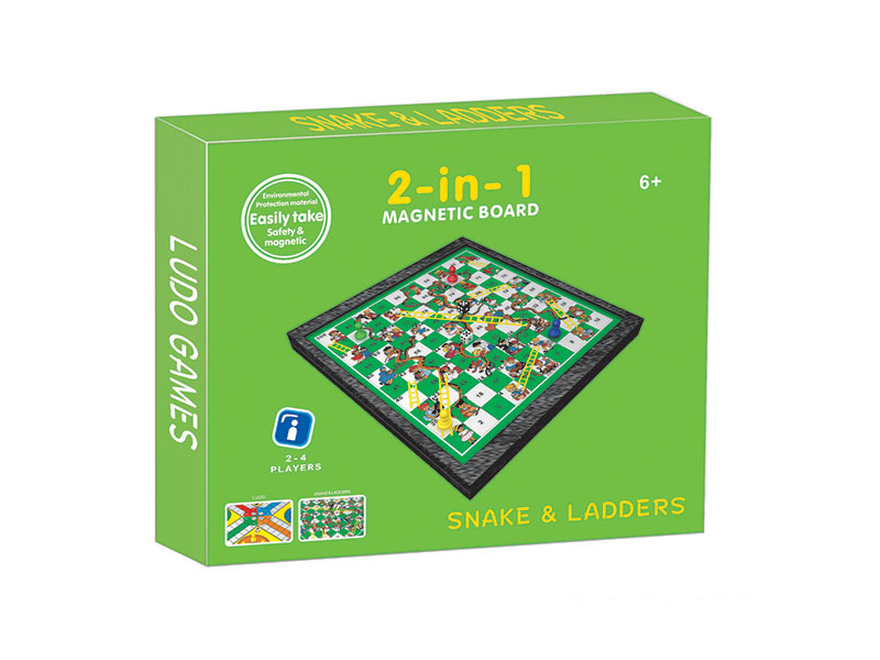 Magnetic 2 In 1 Game Chess