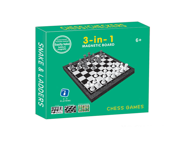 Magnetic 3 In 1 Game Chess