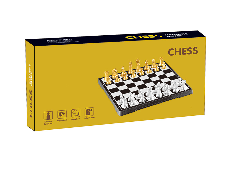 Folding Magnetic Chess